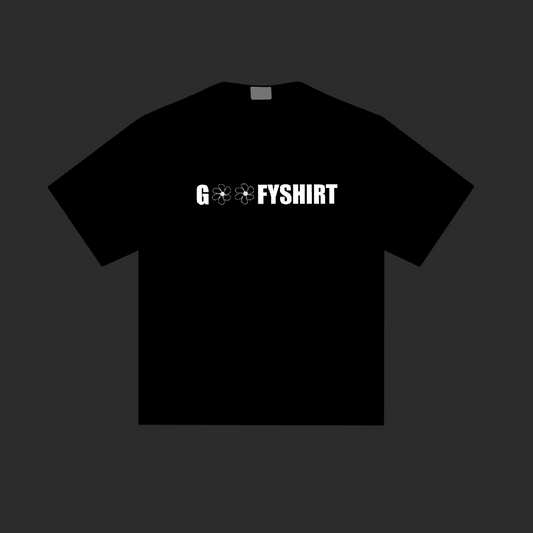 T-shirt "FLOWERS" Black